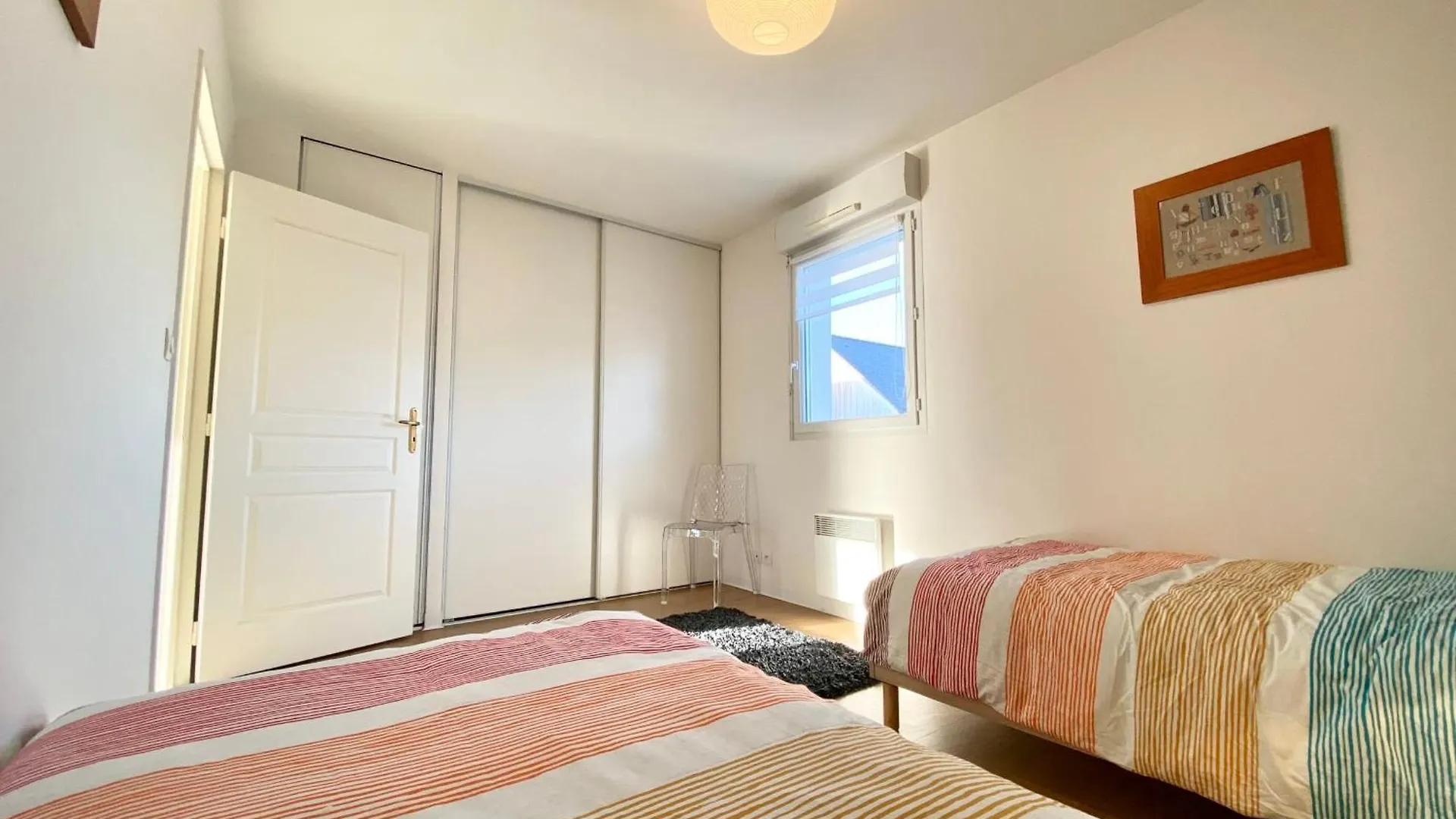 Joli T3 Super Cosy A 2 Pas Des Plages Ploemeur 0*,